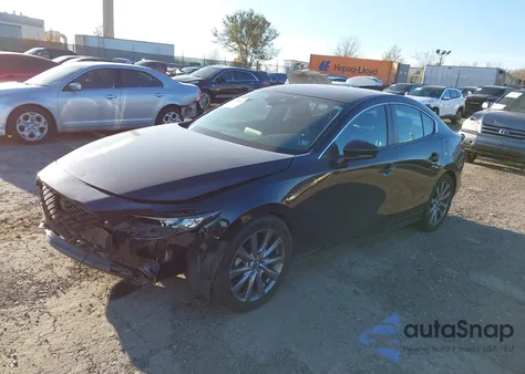 2019 Mazda Mazda3 Preferred Package from USA, damaged, VIN 3MZBPADL3KM105322